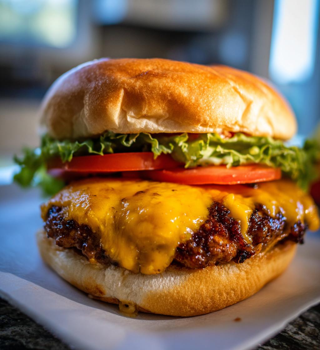 Cheddar Ranch Chicken Burgers - detail 1