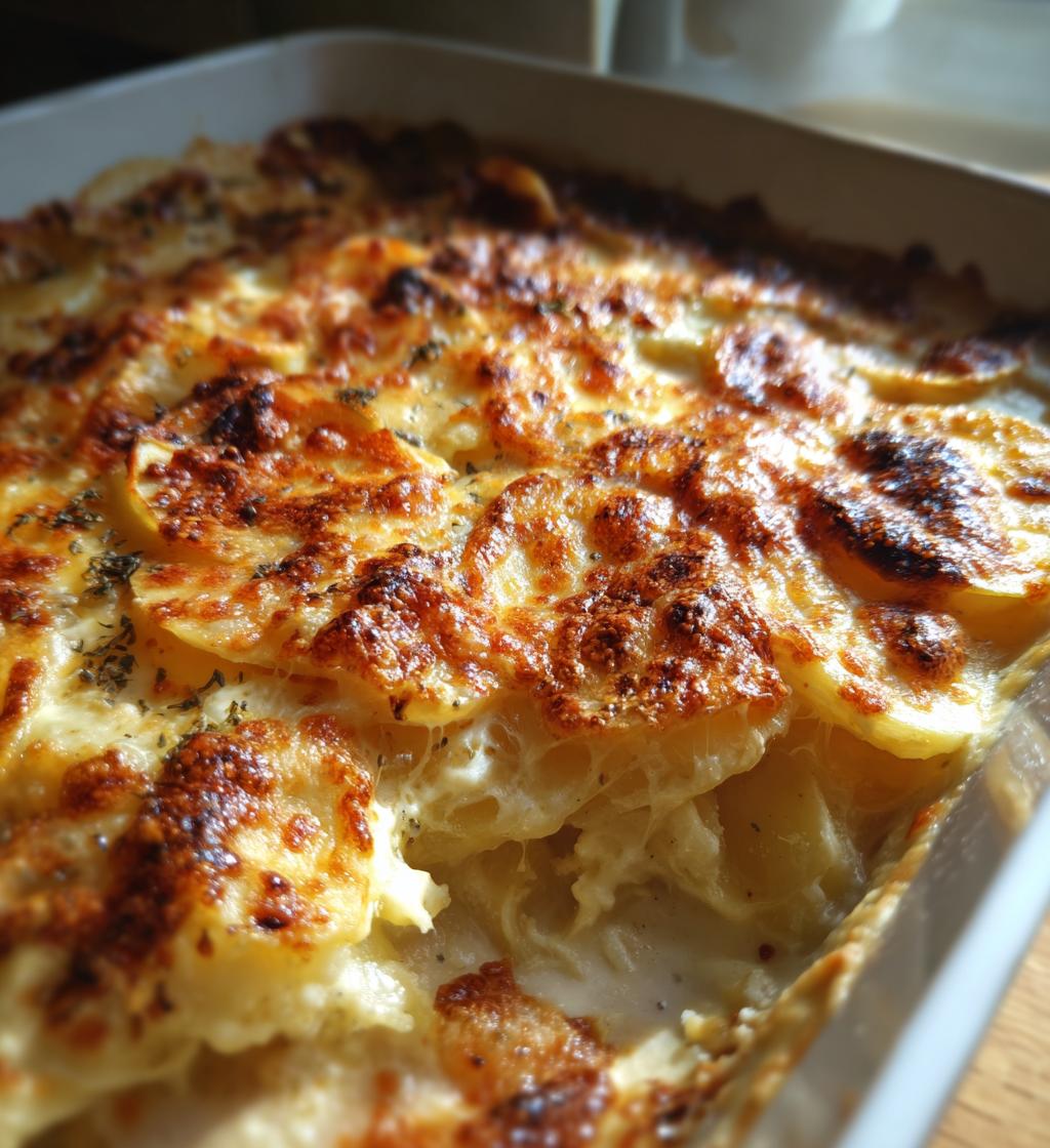 Cheesy Scalloped Potatoes - detail 1