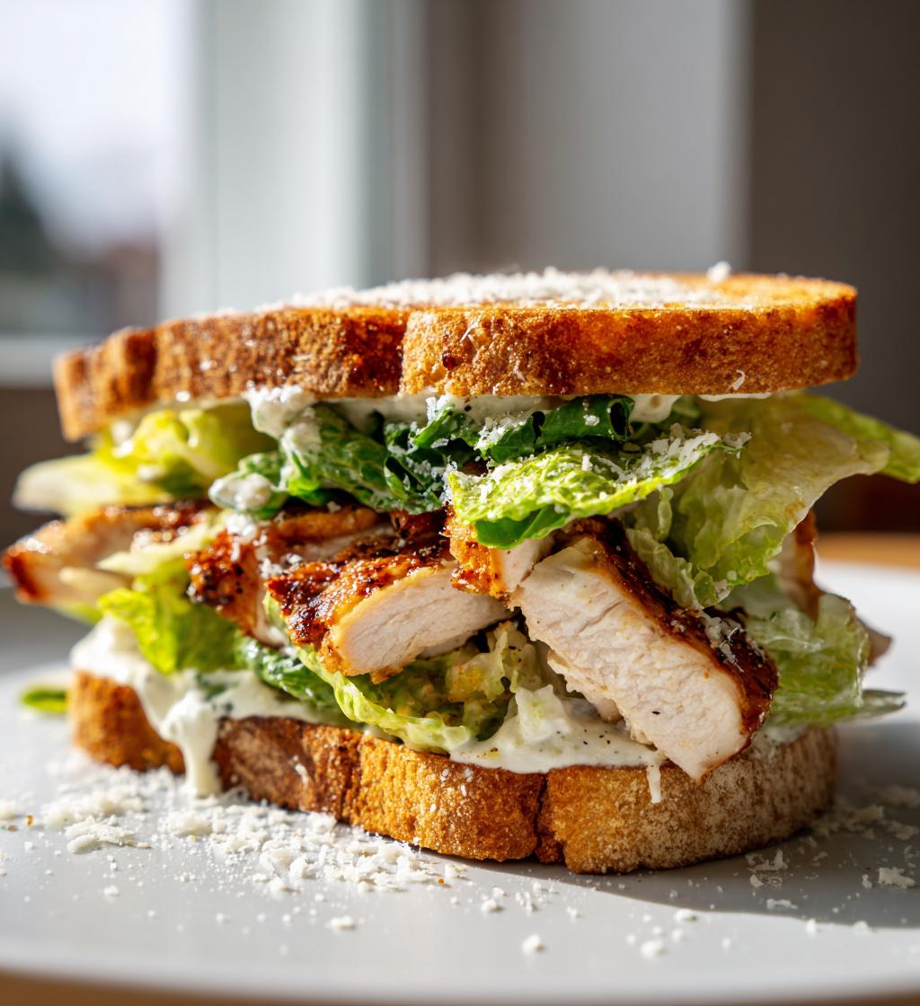 Chicken Caesar Sandwich