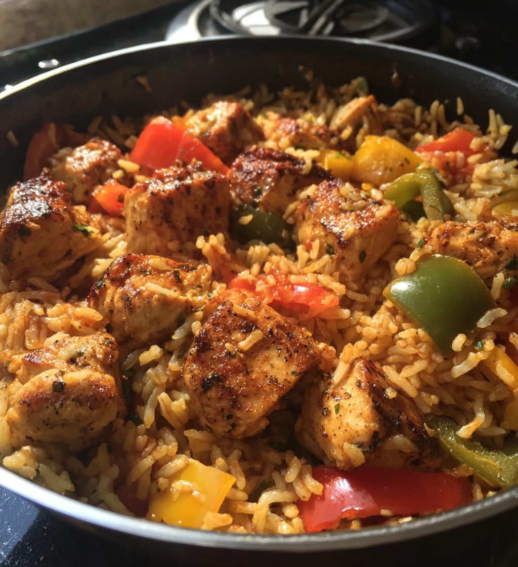 Chicken Fajita Rice Skillet - detail 1