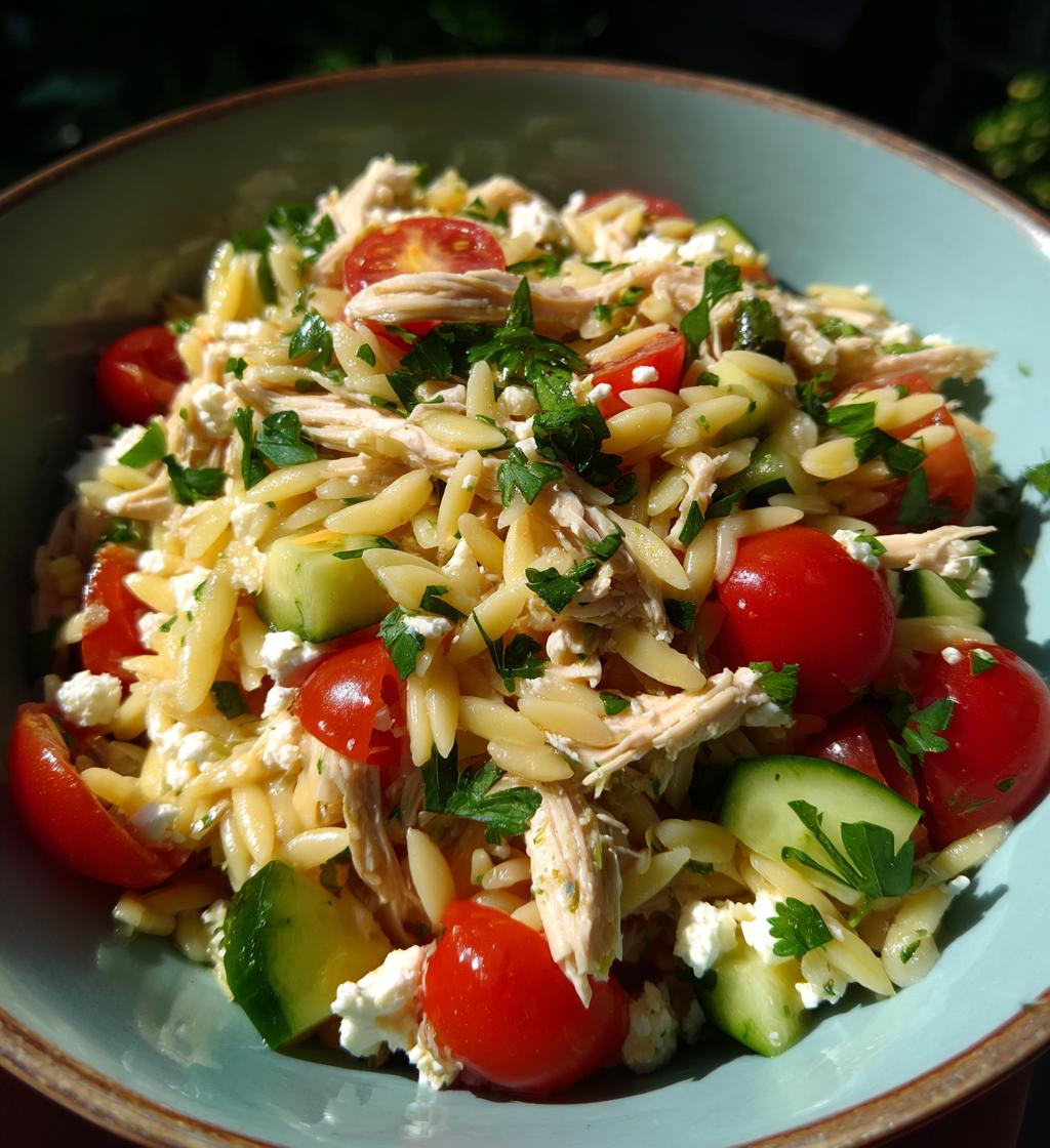 Chicken Orzo Salad