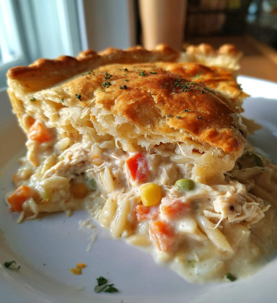 Chicken Pot Pie Orzo