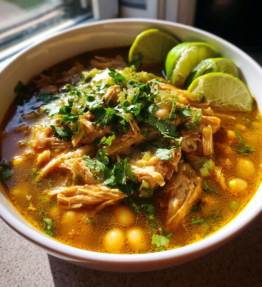 Chicken Pozole Verde - detail 1