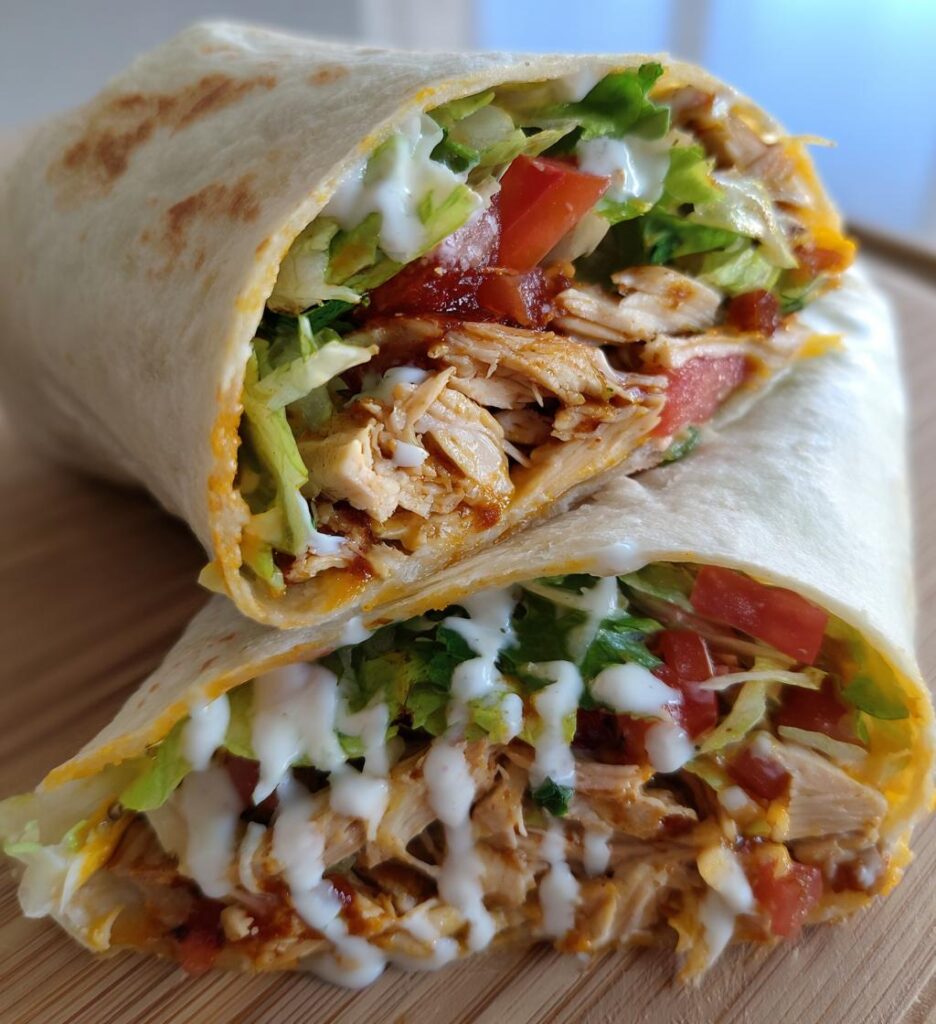 Chicken Ranch Snack Wrap