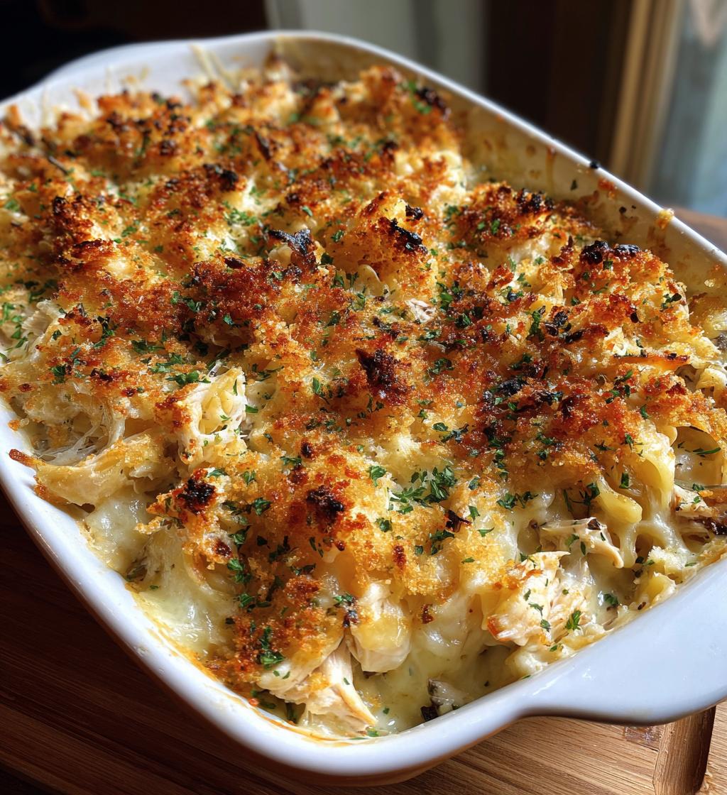 Chicken Tetrazzini - detail 1