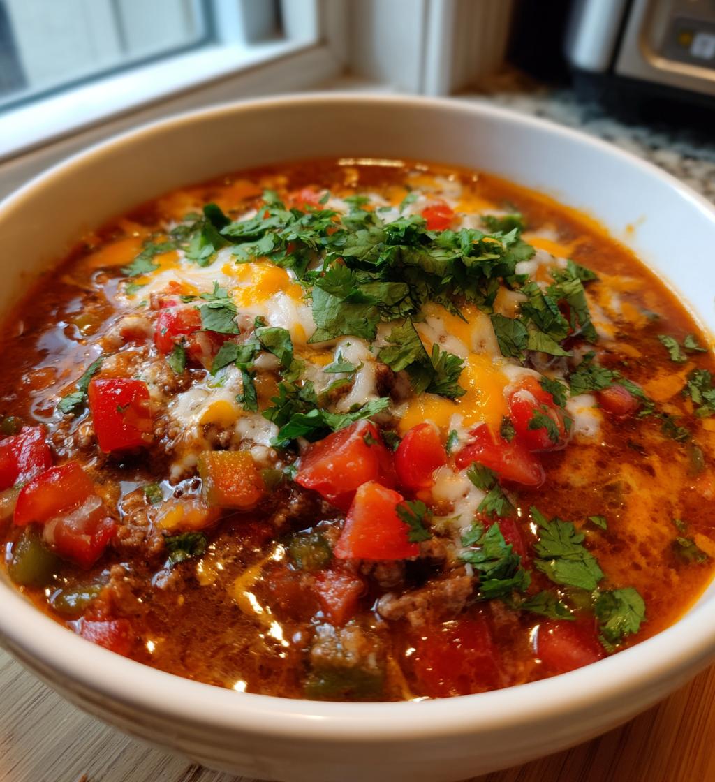 Chile Relleno Soup - detail 1