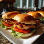 Chipotle Garlic Chicken Sliders