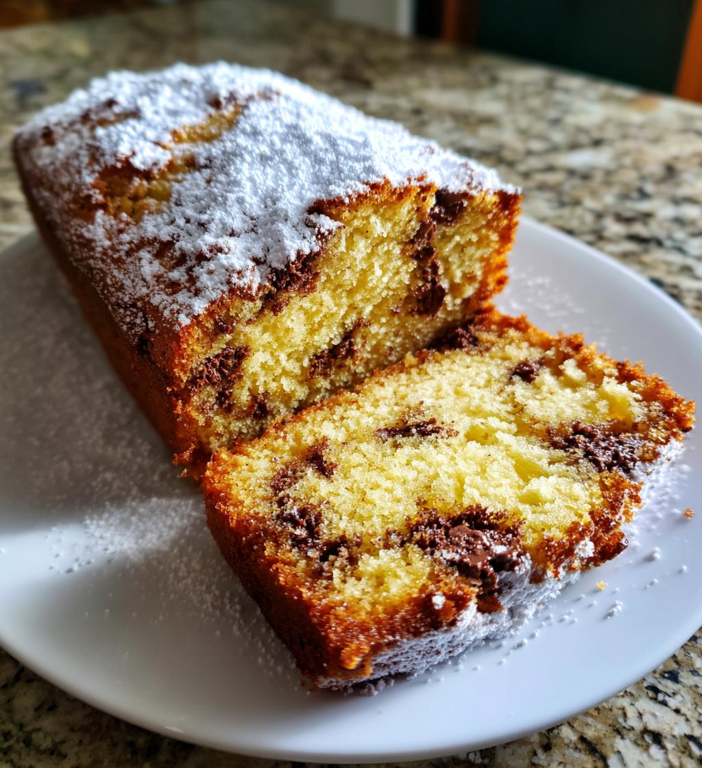 Chocolate Chip Pound Cake - detail 1