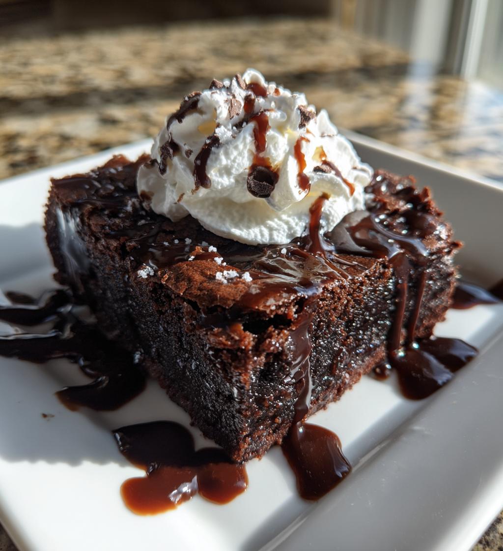 Chocolate Mousse Brownies - detail 1