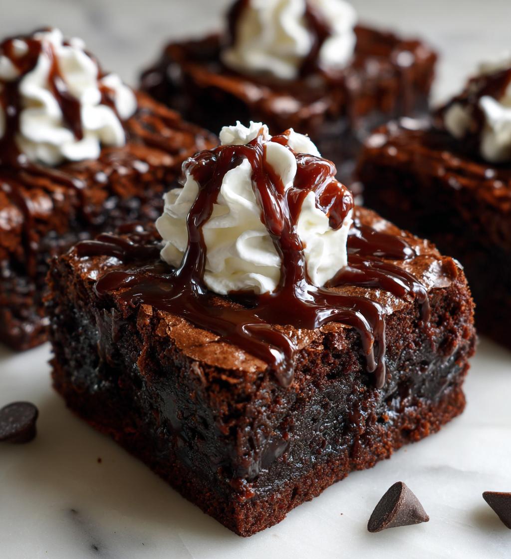 Chocolate Mousse Brownies