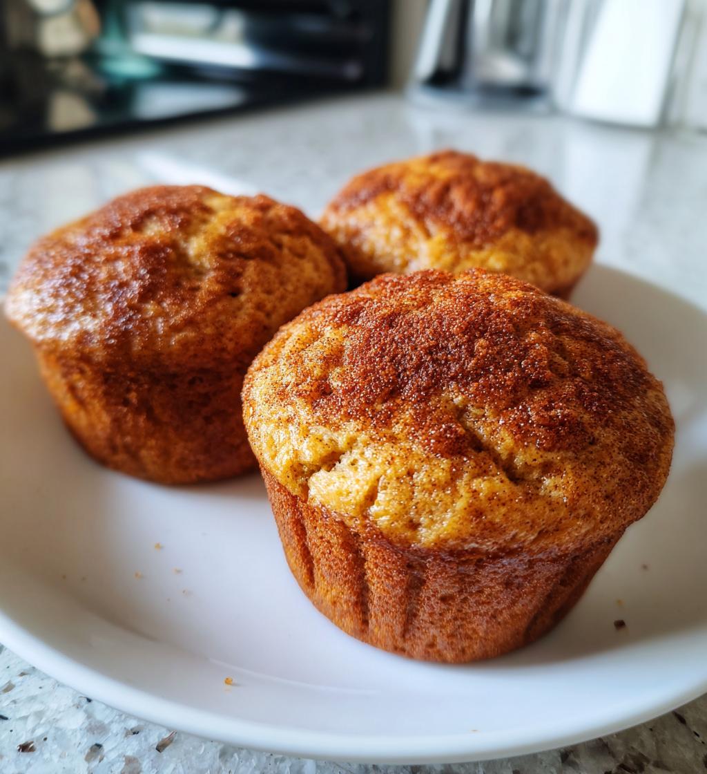 Cinnamon Banana Muffins - detail 1