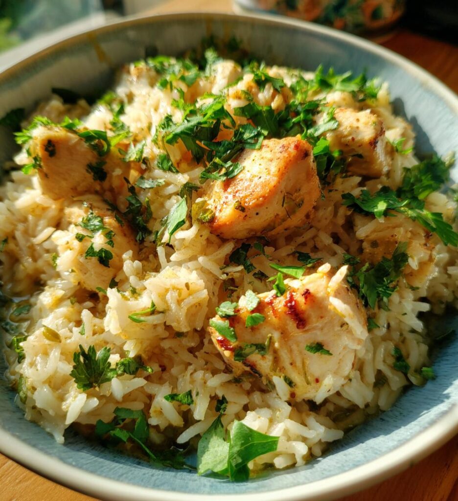 Coconut Chicken Brothy Rice