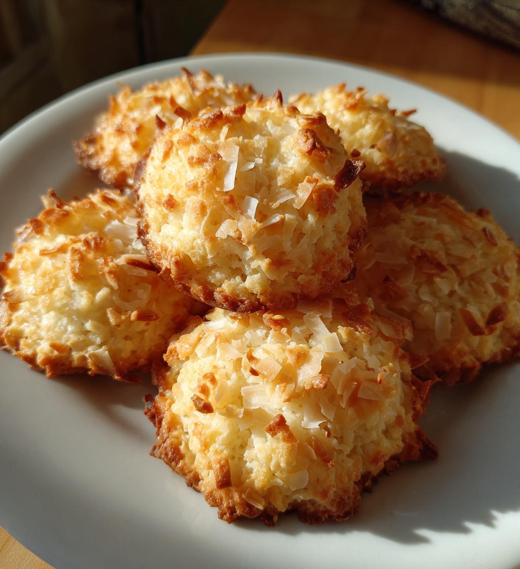 Coconut Cookies - detail 1