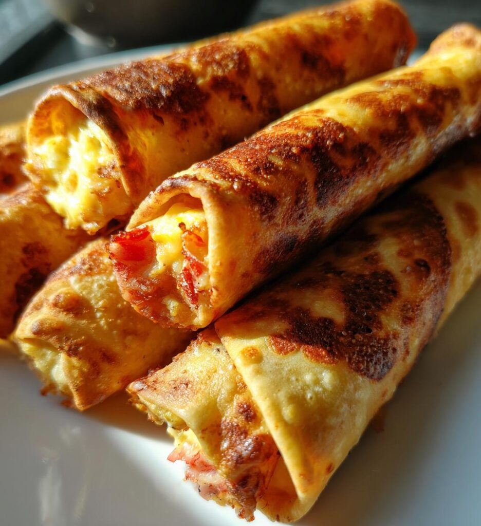 Crab Shrimp Queso Taquitos