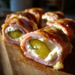 Cream Cheese Pickle Rolls