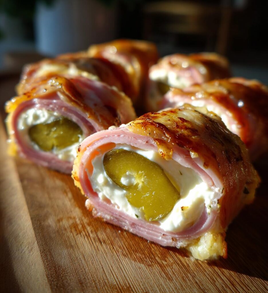 Cream Cheese Pickle Rolls