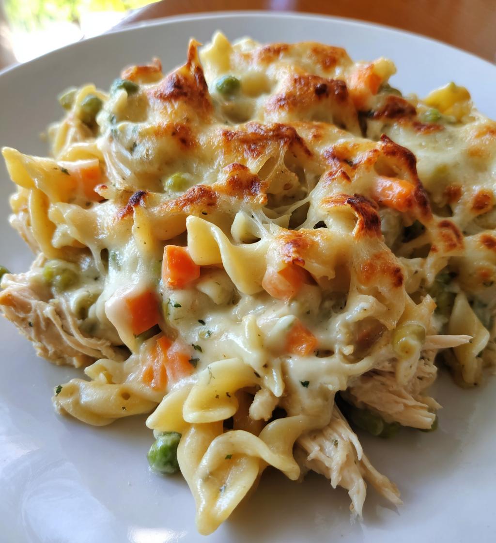 Creamy Chicken Pot Pie Pasta - detail 1