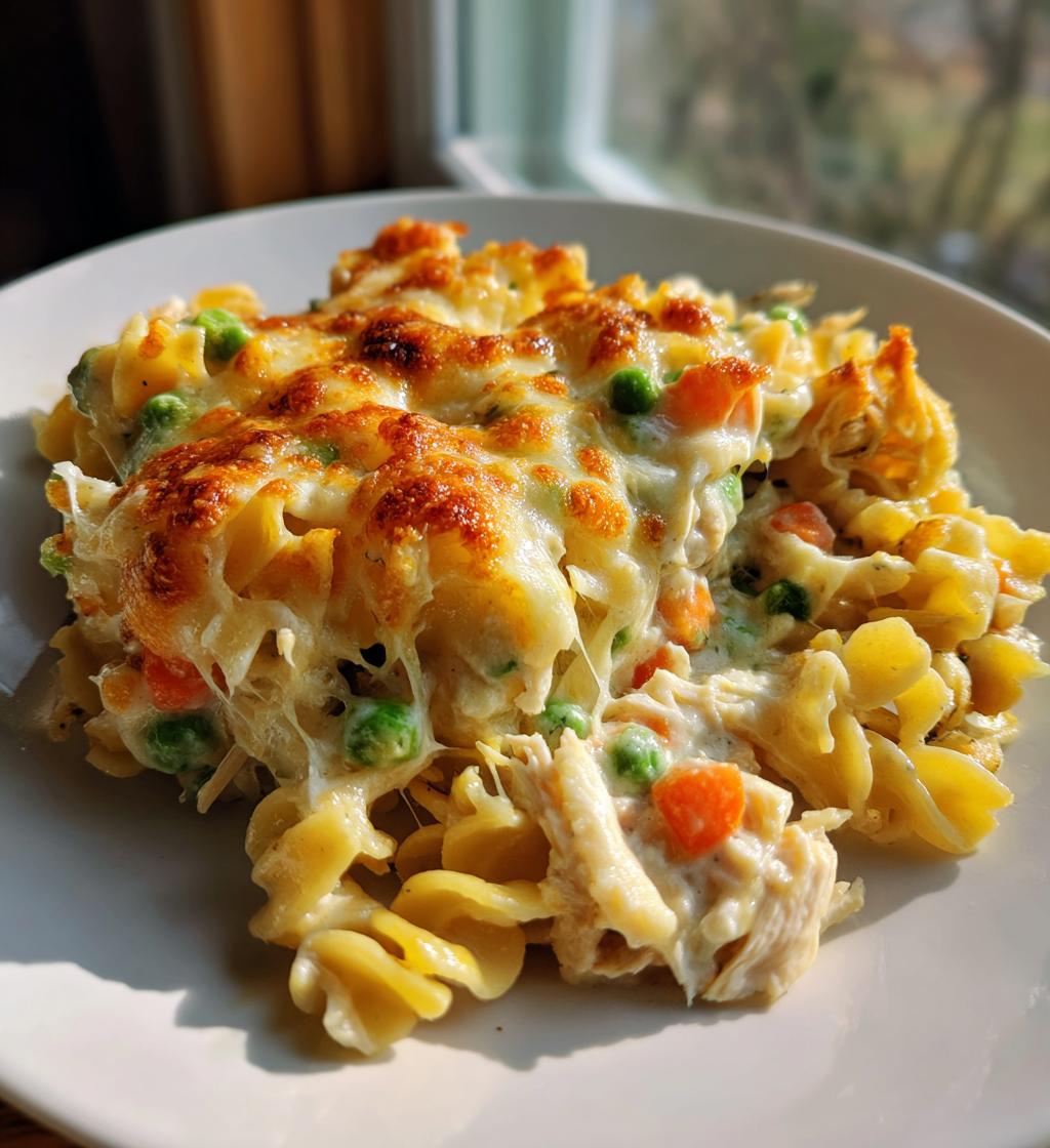 Creamy Chicken Pot Pie Pasta