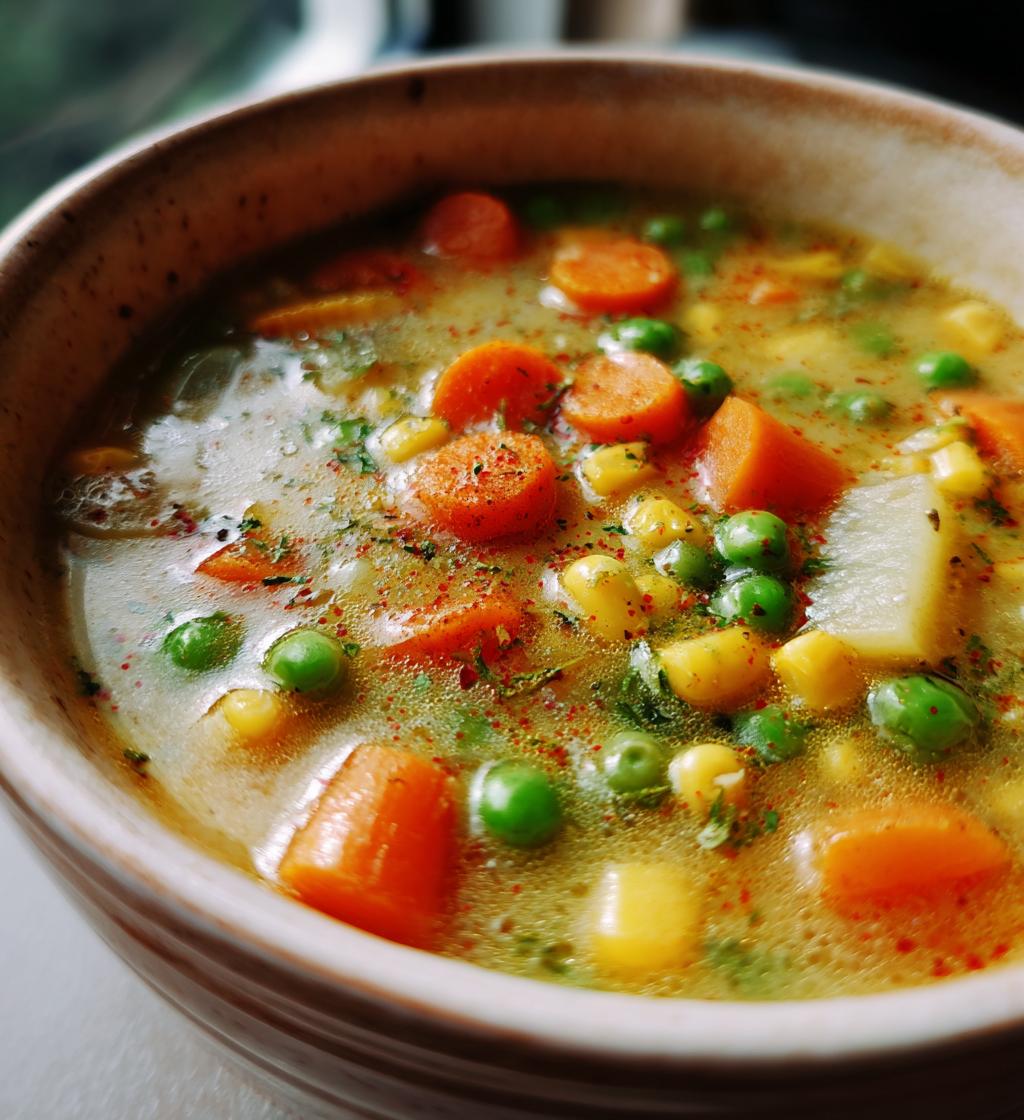 Creamy Vegetable Soup - detail 1