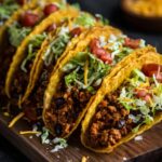 Crispy Ground Turkey Black Bean Tacos