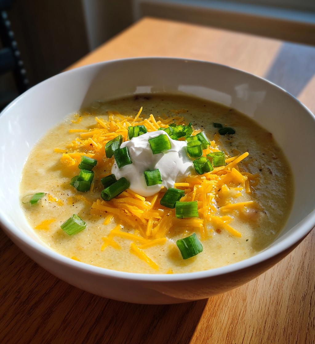 Crock Pot Potato Soup - detail 1