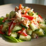 Cucumber Crab Salad