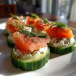Cucumber Smoked Salmon Bites