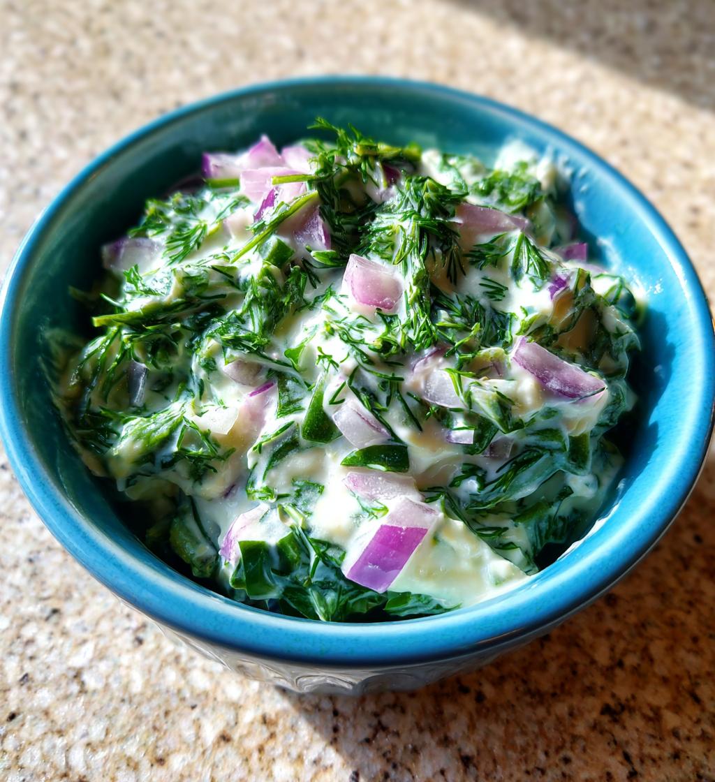 Dill Red Onion Dressing