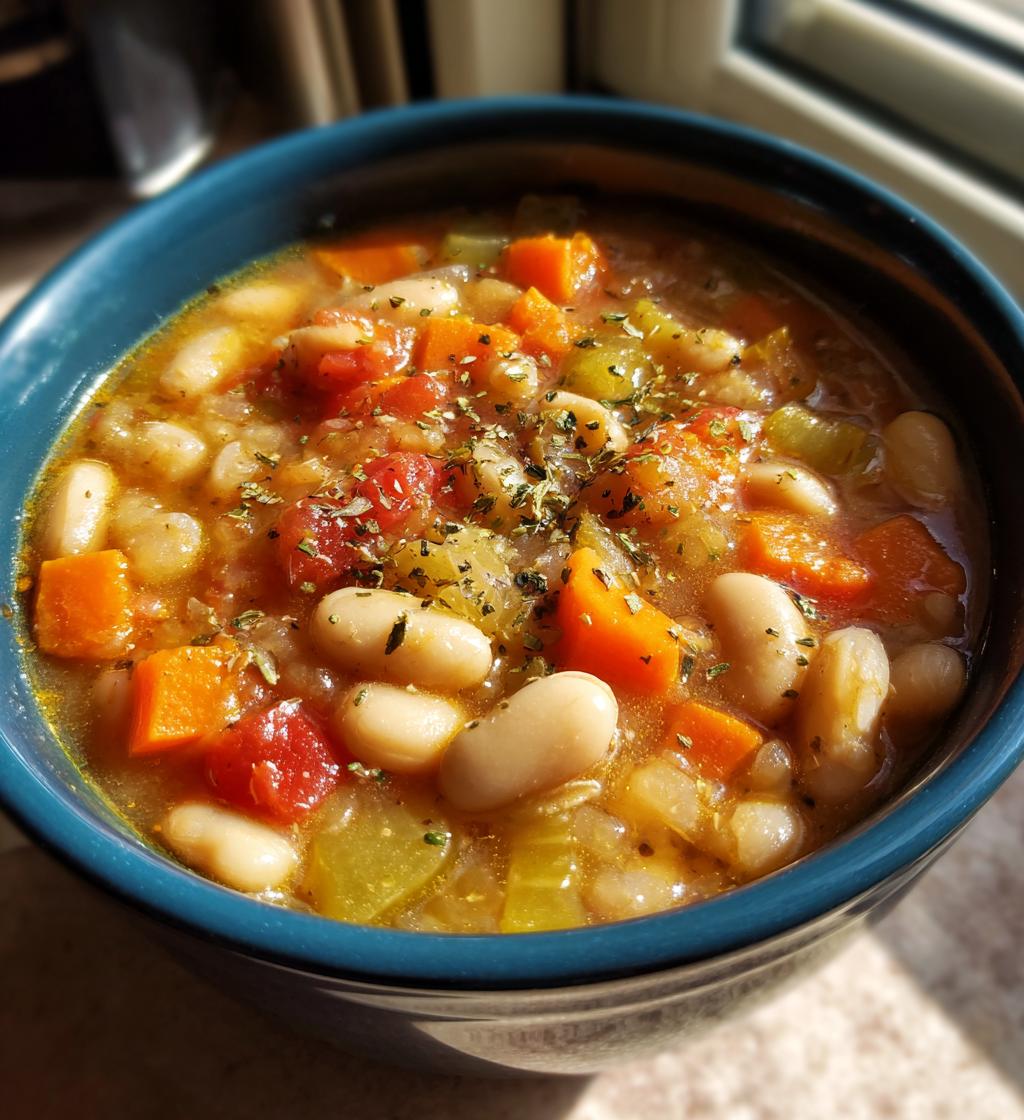 Fasolatha White Bean Soup - detail 1