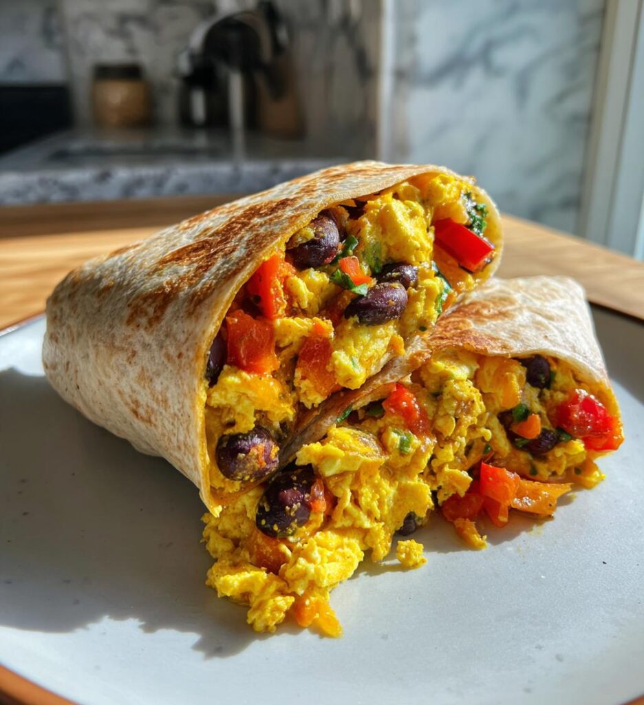 Freezer Breakfast Burritos