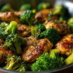Garlic Butter Chicken Broccoli