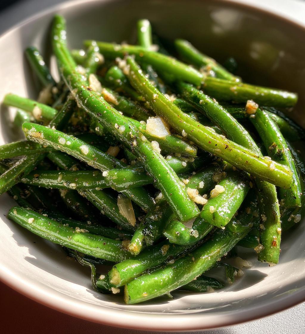 Garlic Butter Green Beans