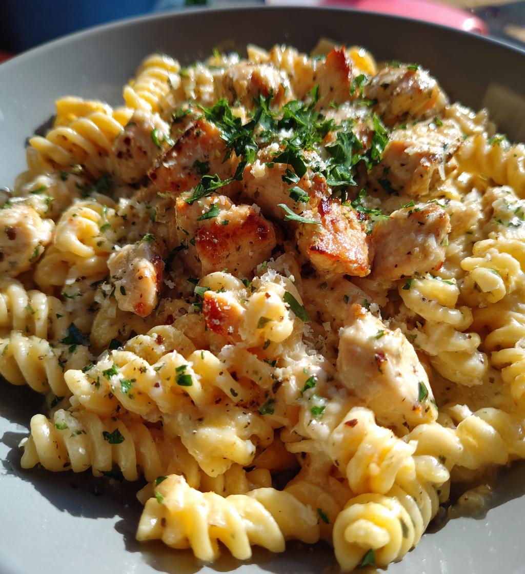 Garlic Parmesan Chicken Rotini - detail 1