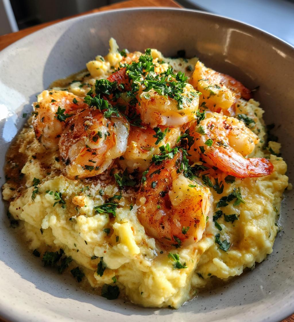 Garlic Shrimp Mashed Potatoes - detail 1