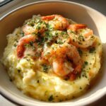 Garlic Shrimp Mashed Potatoes