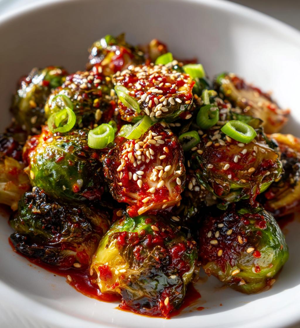Gochujang Brussels Sprouts - detail 1