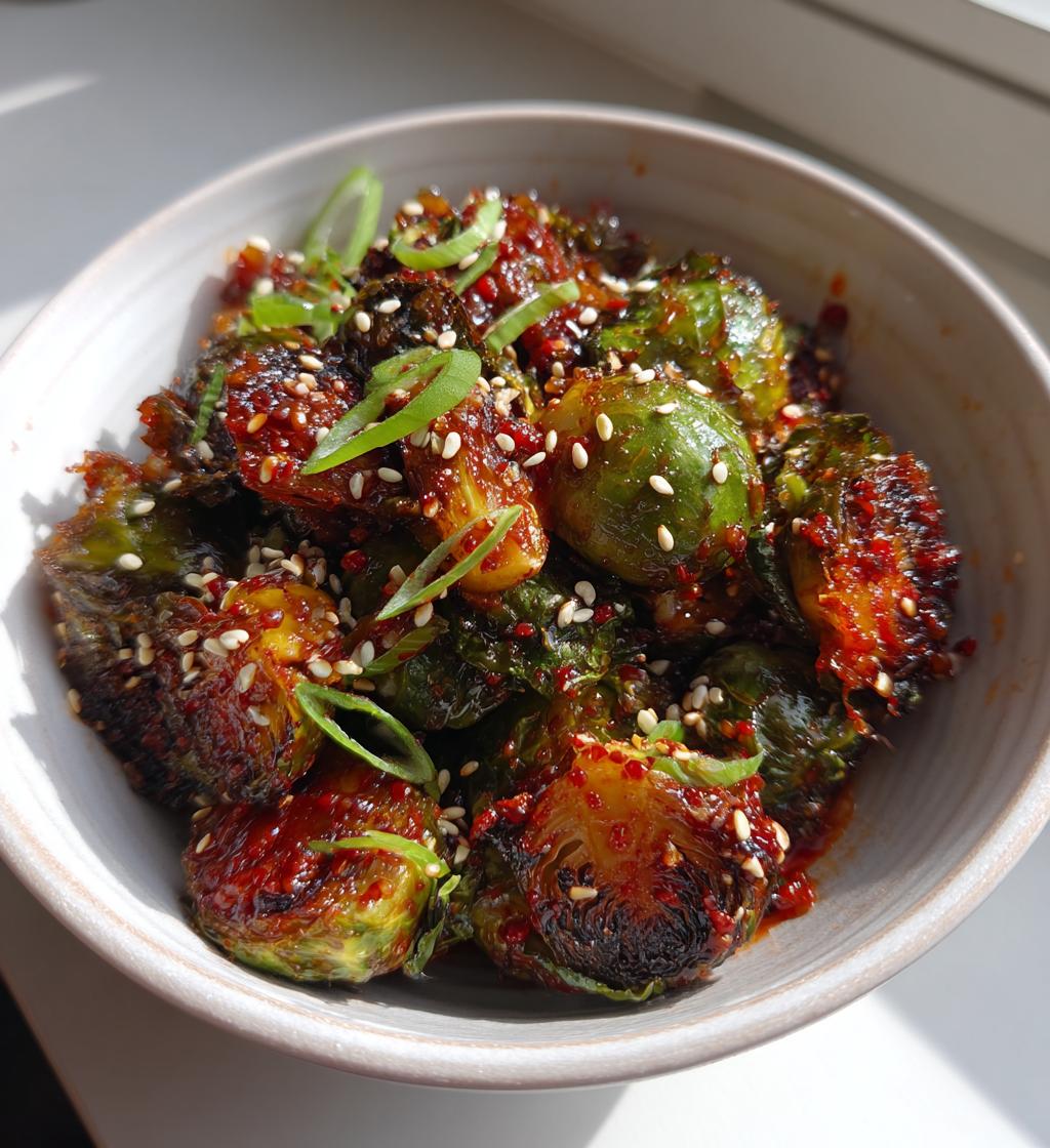Gochujang Brussels Sprouts