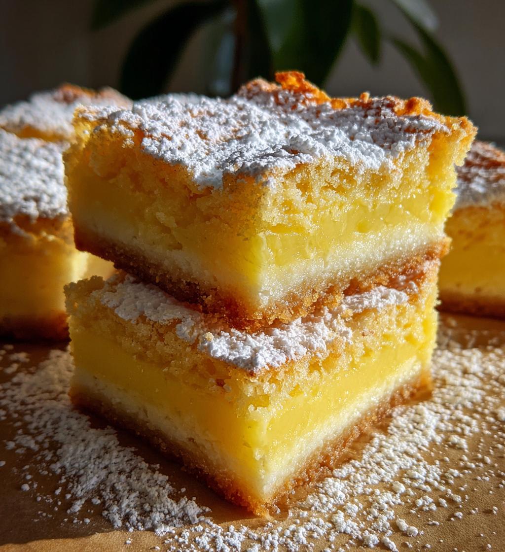 Gooey Butter Cake Bars
