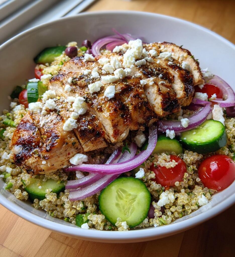 Greek Chicken Bowl