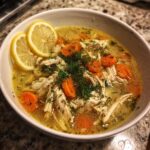 Greek Lemon Chicken Soup