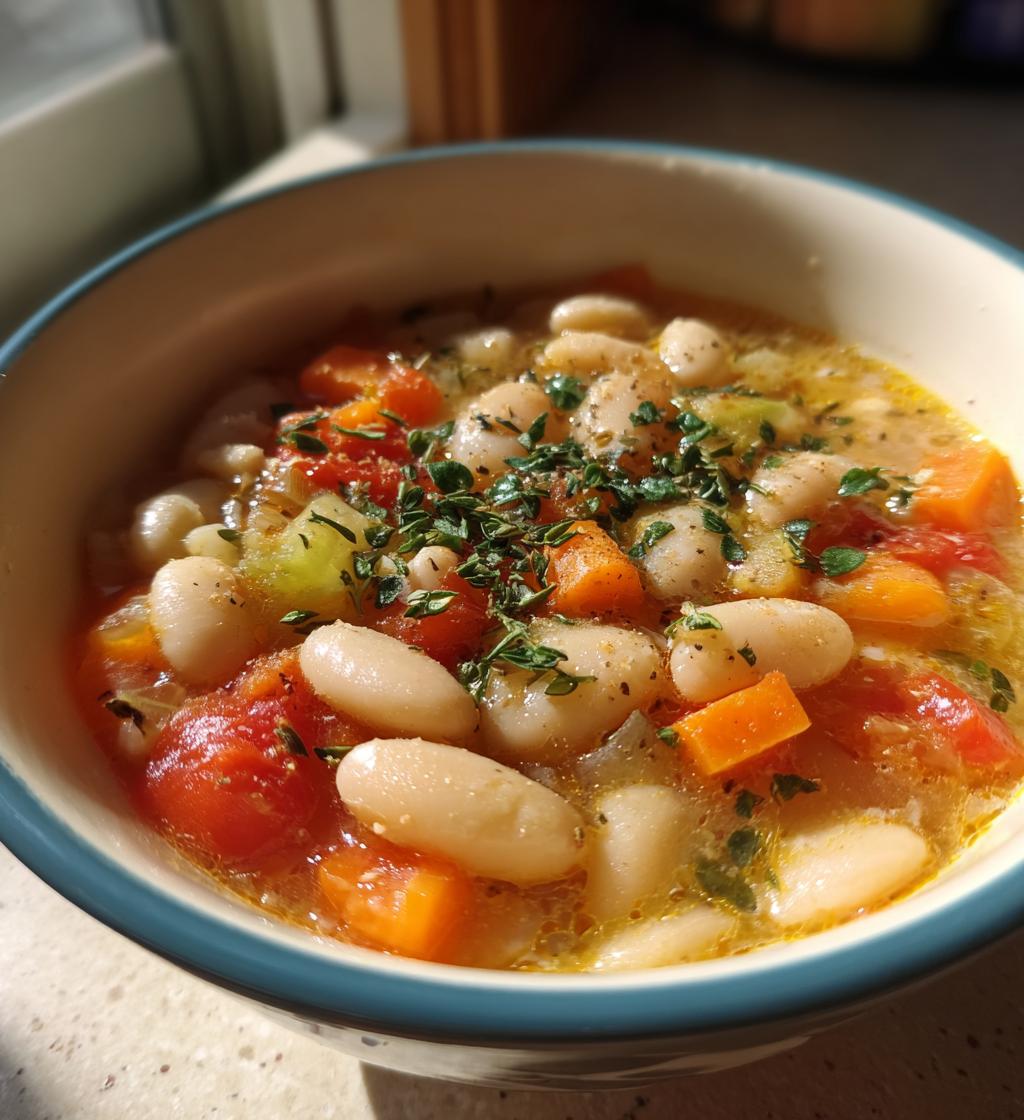 Greek White Bean Soup