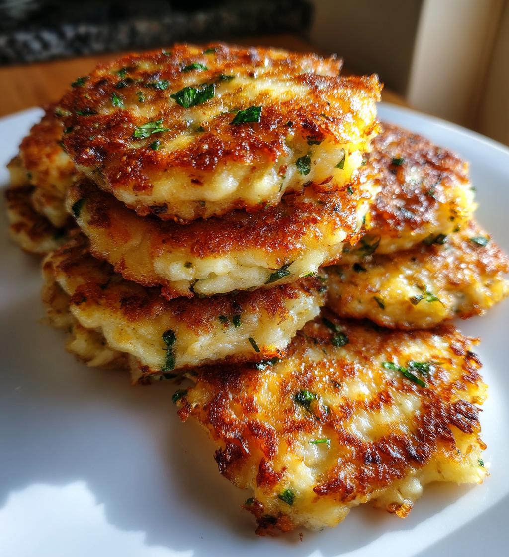 Green Chile Cheese Potato Cakes - detail 1