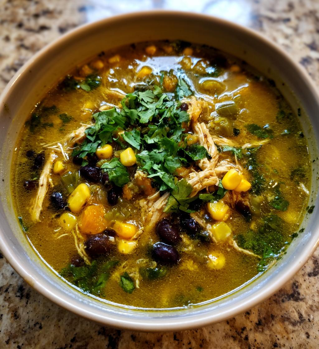 Green Enchiladas Chicken Soup - detail 1