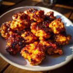 Grilled Chicken Bites Garlic Sauce