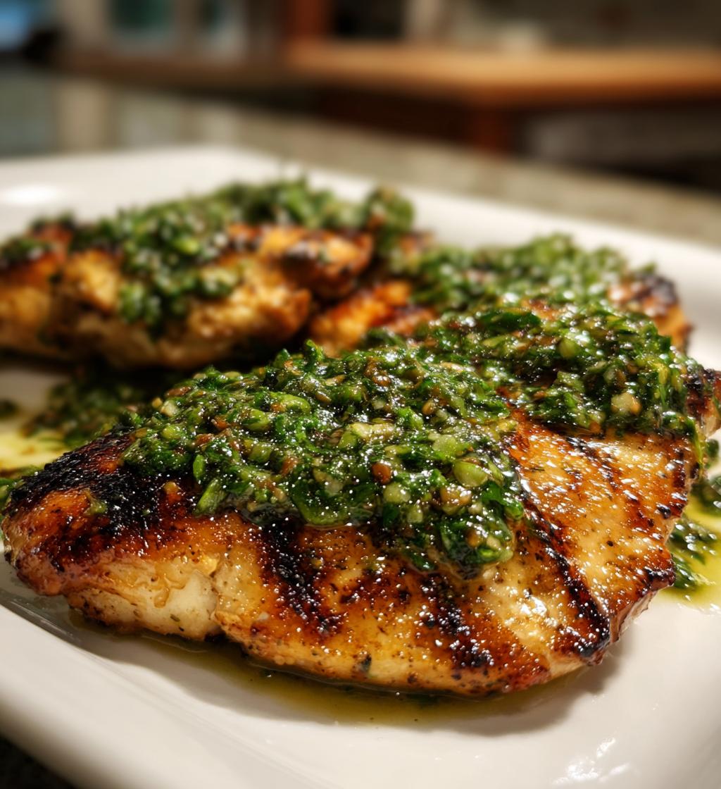 Grilled Salsa Verde Chicken - detail 1