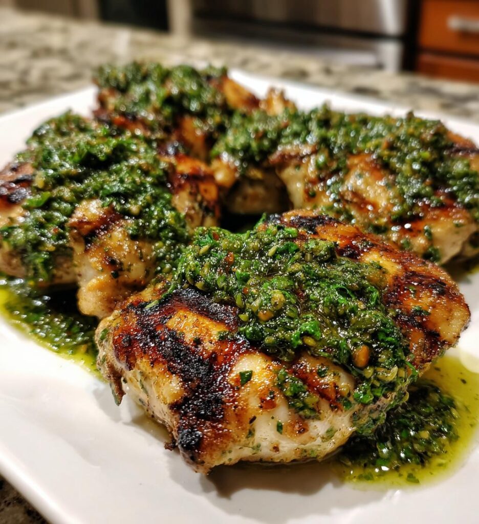 Grilled Salsa Verde Chicken