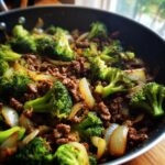 Hamburger Broccoli Skillet