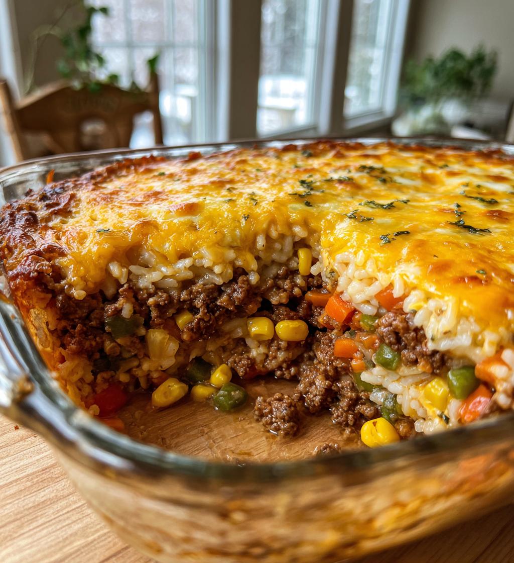 Hamburger Rice Casserole - detail 1
