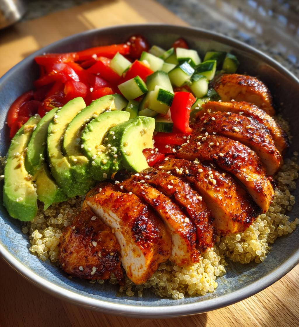 Harissa Chicken Bowls - detail 1