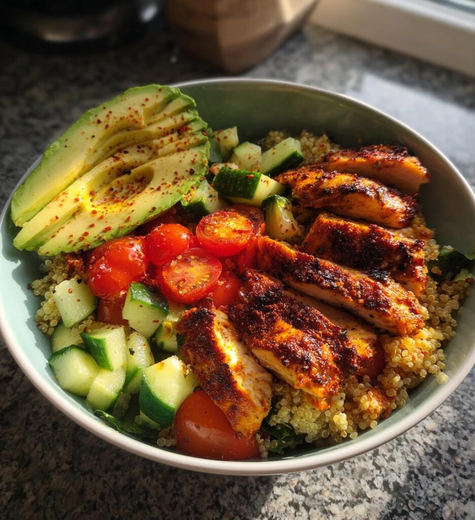 Harissa Chicken Bowls